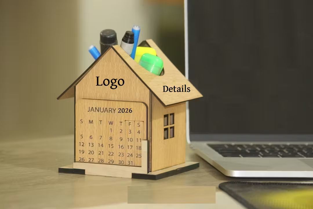 House Type Pen Holder