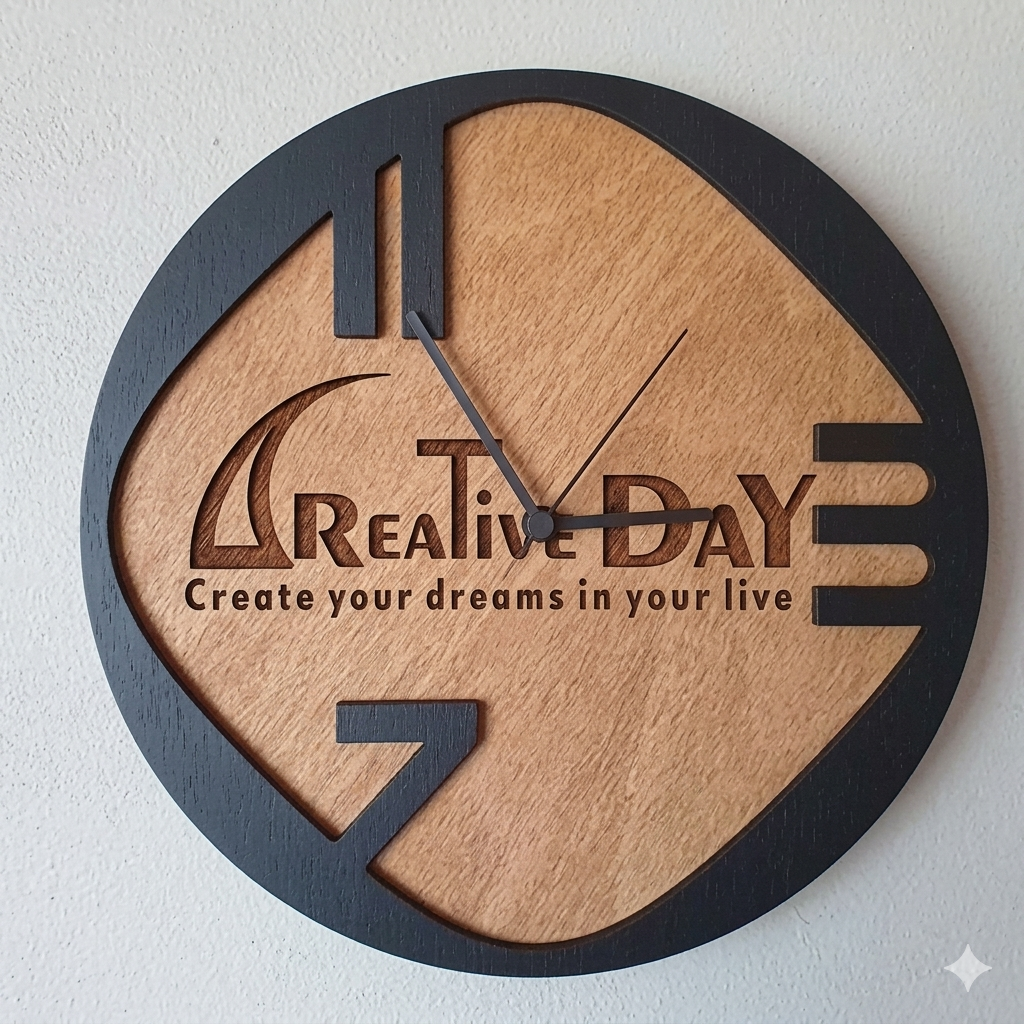 Decorative wall clock